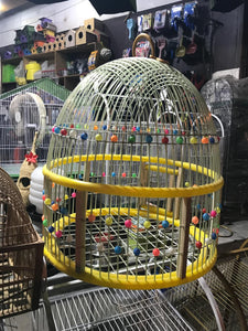 Premium Round Decorative Bird Cage (1ft Width x 1.5ft Height)