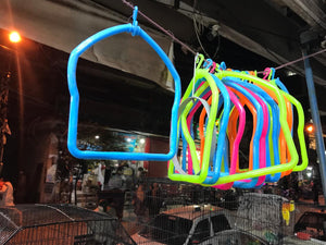 ✨ Colorful Plastic Bird Swings  – Fun & Durable Hanging Perches